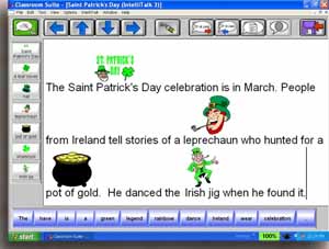 st patrick's day writing activity in classroom suite